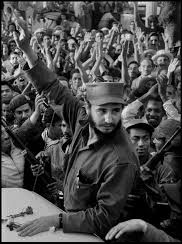 Fidel en la Caravana de la Libertad (Foto de Burt Glinn)