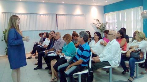Encuentro de recepción a la Junta de Acreditación Nacional, en la Facultad de Comunicación de la Universidad de La Habana