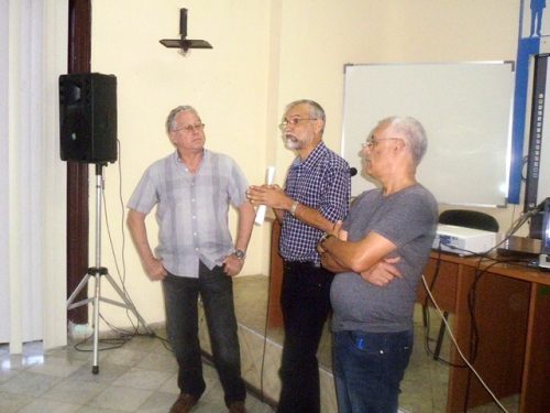 Apertura del Taller de Periodismo Económico, en el Instituto Internacional de Periodismo José Martí (Foto: JGC)