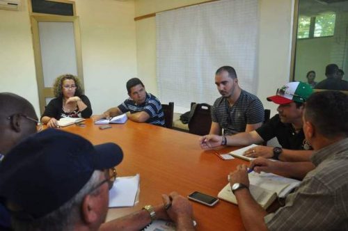 Encuentro de coordinación con autoridades del territorio 