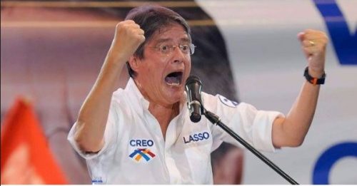 El candidato presidencial de Ecuador, Guillermo Lasso, podría ser imputado por evasión fiscal (Foto: Telesur TV)