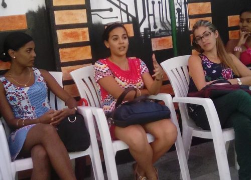 Encuentro del Club Juvenil de la Prensa en Santiago de Cuba (Foto: VMZ)