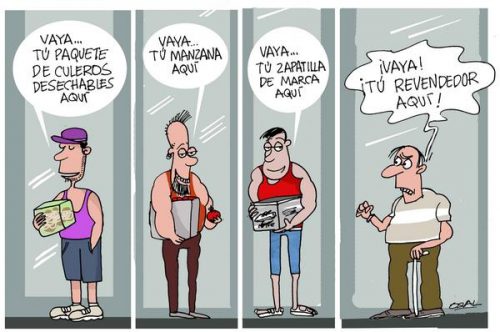Revendedores (Caricatura x Osval/ACN)
