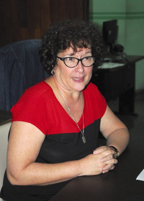 Hilda Saladrigas, Decana de la Facultad de Comunicación de la Universidad de La Habana.