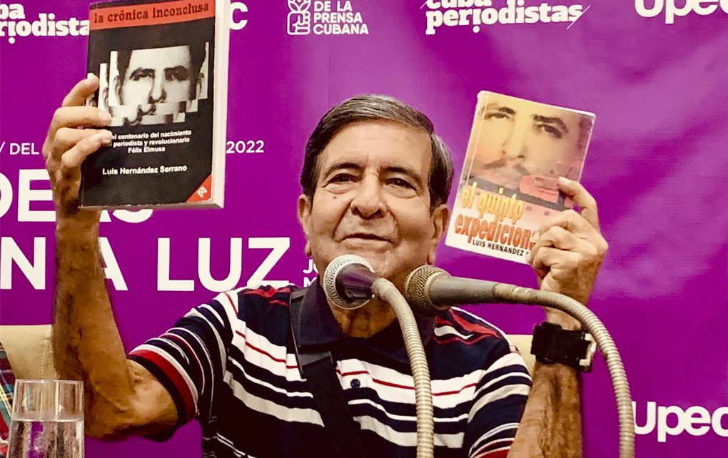 Luis Hernández Serrano. Periodista de Juventud Rebelde. Foto: Stefhania Núñez/Cubaperiodistas.