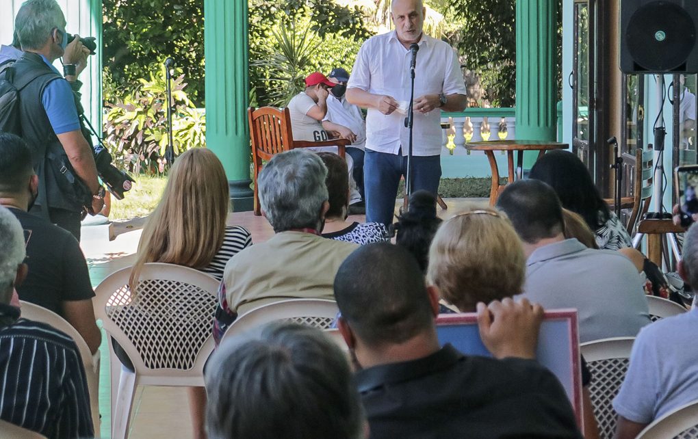 Acto de entrega de los premios del ramal de la prensa escrita. Foto: Heriberto González/Cubaperiodistas.
