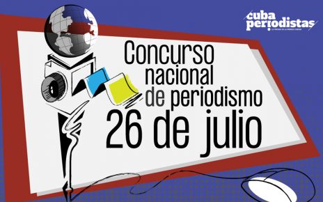 Concurso nacional de Periodismo 26 de julio