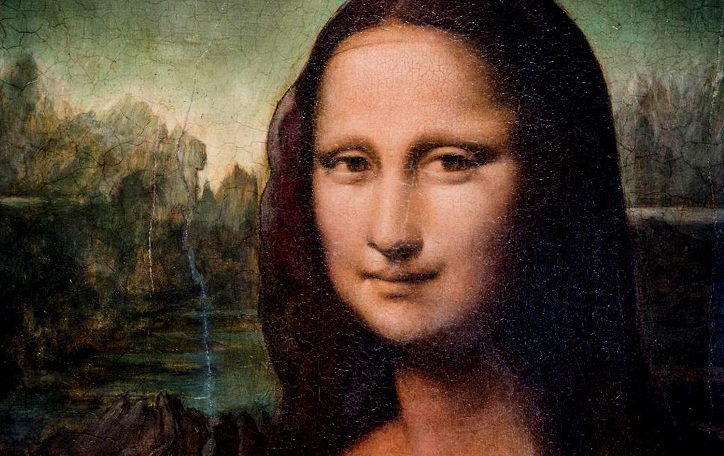 La monalisa con nasobuco