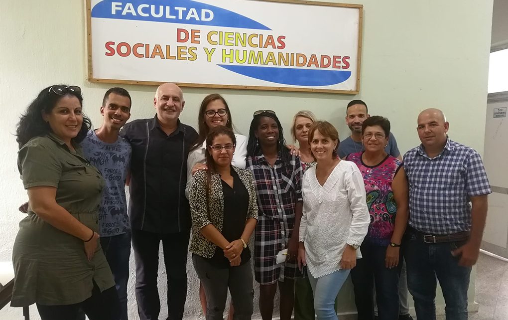 delegación de la Upec en la carrera de Periodismo de la universidad de Matanzas,