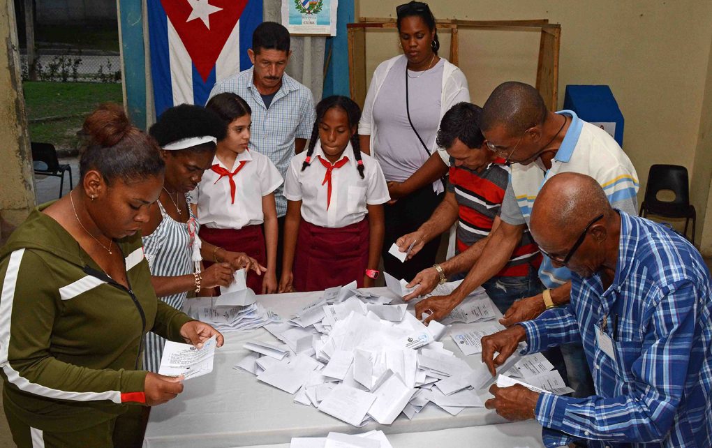 votaciones en Cuba