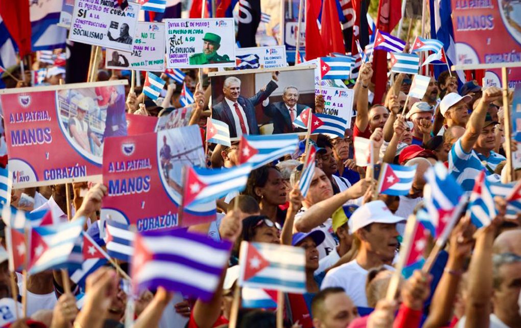 Cuba festeja el 1ro de mayo