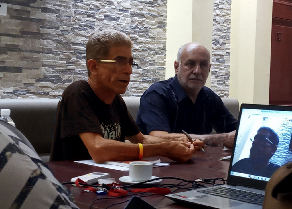 Paquito y Ronquillo. Reunión de presidentes mayo 2024