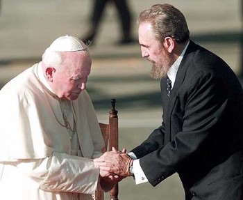 FILES-CUBA-RELIGION-POPE-CASTRO